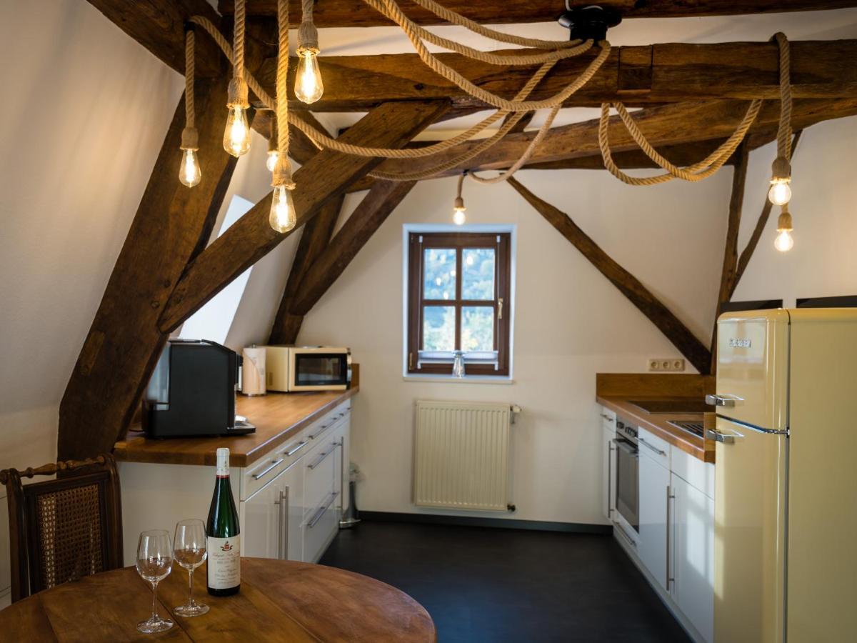Rissbacher Hof Mansarde Anno 1737 ทราเบิน-ทราร์บาค ภายนอก รูปภาพ